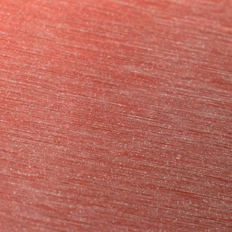 Brushed Metal Red Skin Closeup 1