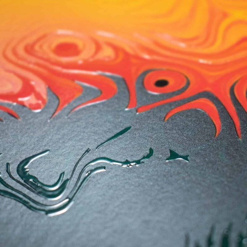 Floating Paint Skin 12 Close Up