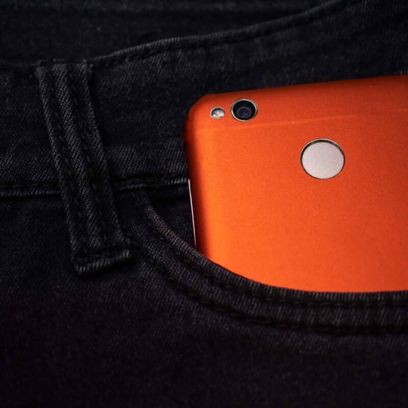 Solid Matte Bright Orange 3