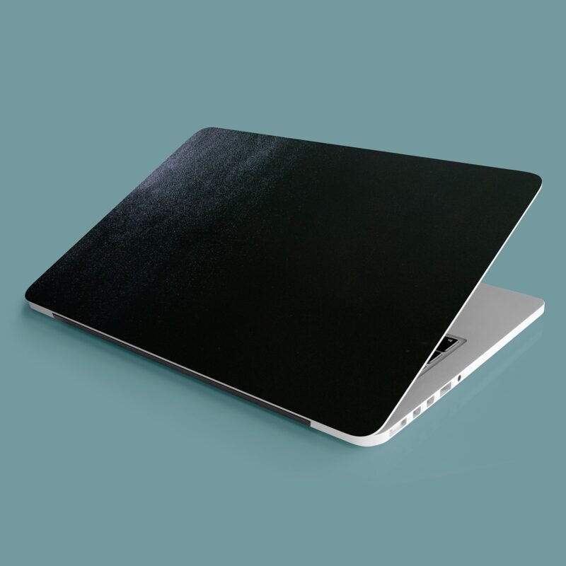 Sparkle Black Leather Skin Laptop 1